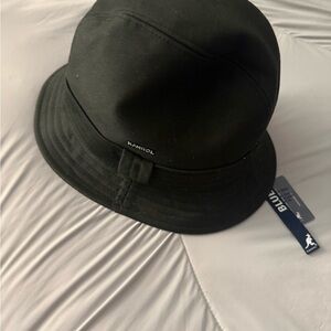 Kangol Black Bucket Hat Large New